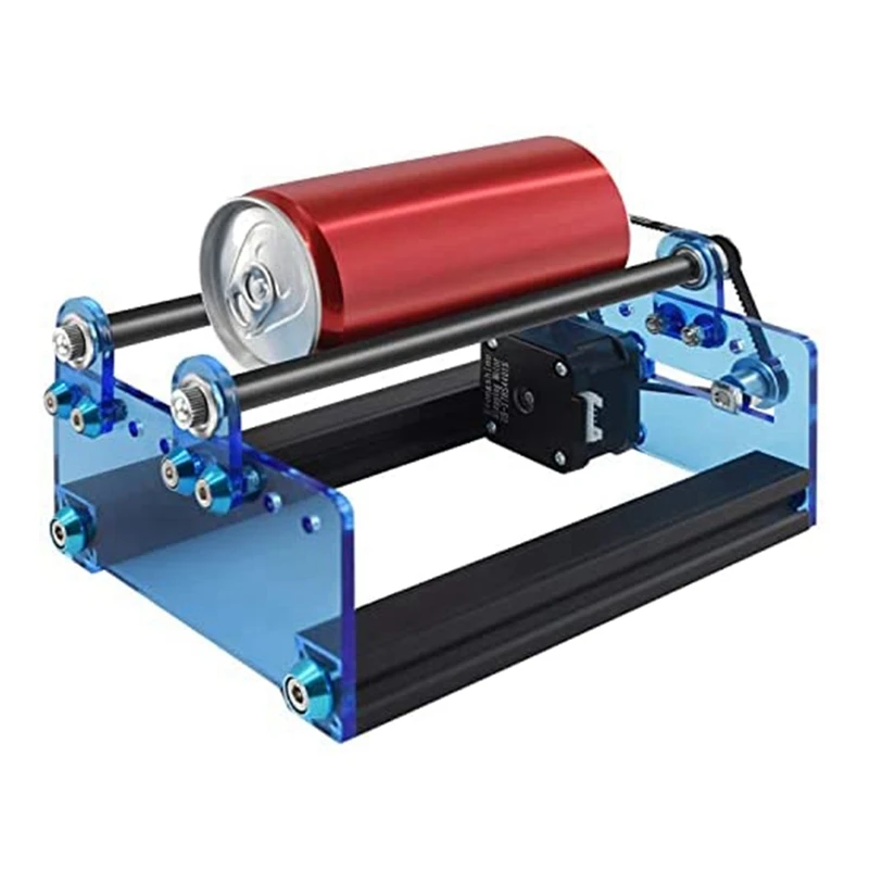 Laser-Rotary Roller, Engraver Y-Axis Rotary Roller Engraving Module For Engraving Cylindrical Objects Cans