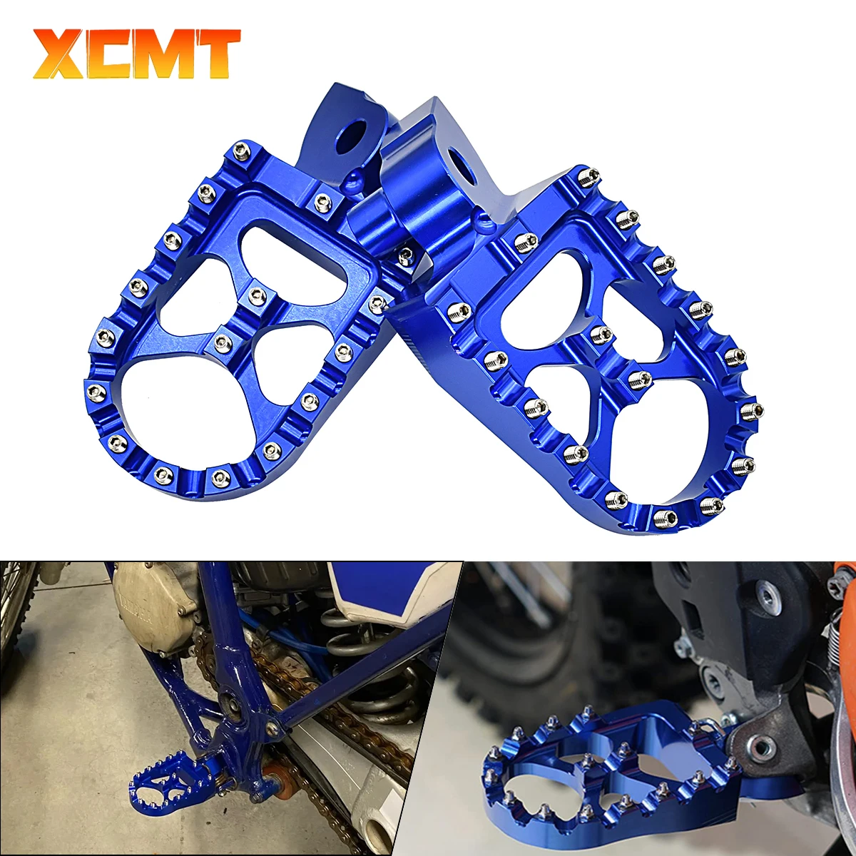 

Motorcycle Foot Pegs Rests Footrest Footpeg Pedals For YAMAHA YZ 65 85 125 250 250F 450F 125X 250X 250FX 450FX WR250F WR450F