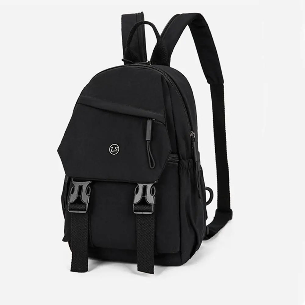 Mochila antirrobo de nailon para mujer, bolso de hombro de viaje de Color sólido de gran capacidad, mochila escolar de estudiante de estilo japonés, viaje