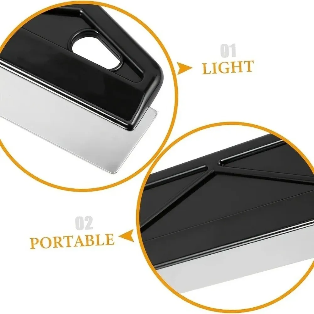 New Heavy-Duty Paint Shield Edger with Ergonomic Handle Yellow Wall Painting Tool Edge-Durable Plastic Metal Painting Accessory