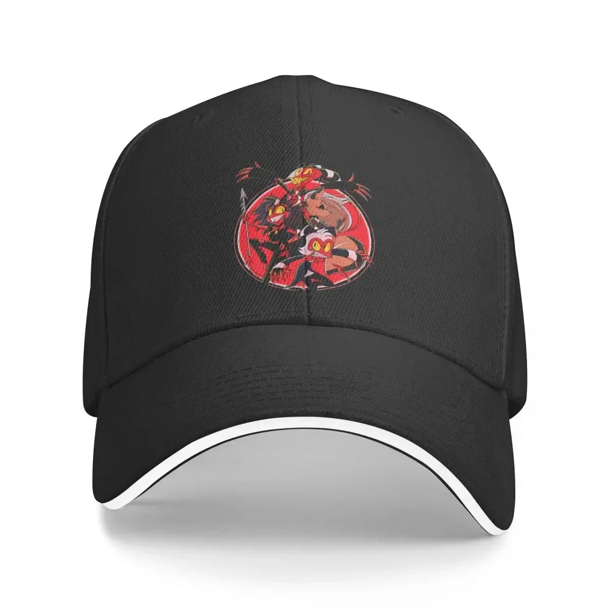 Helluva Boss Anime Baseball Cap Hip Hop Moxxie Millie Blitzo Sandwich Cap Unisex Adjustable Dad Hat Activities