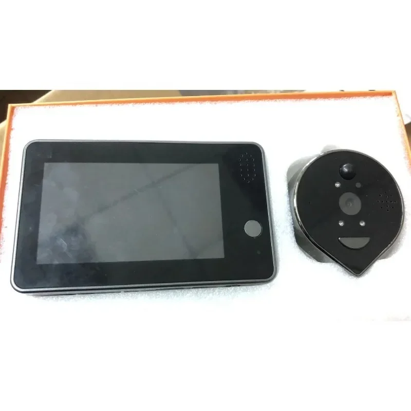 

Wi-Fi Smart 1080P видеоглазок камера просмотра домашней безопасности двустороннее аудио HD ночное видение PIR детектор движения Wi-Fi дверной звонок