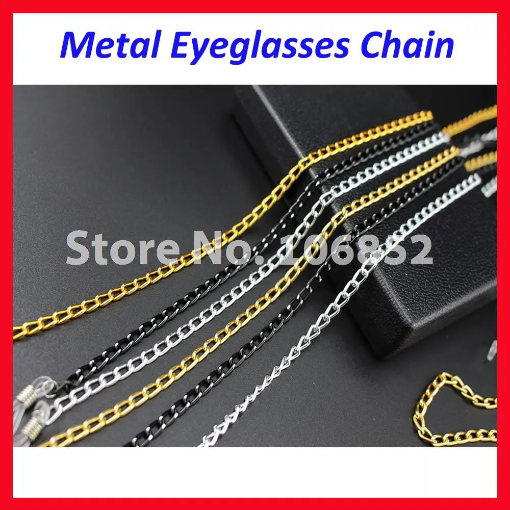 

10 шт., алюминиевый шнур для солнцезащитных очков, металлическая цепочка для очков, шейный ремешок, легкий вес, прозрачные типсы DH007
