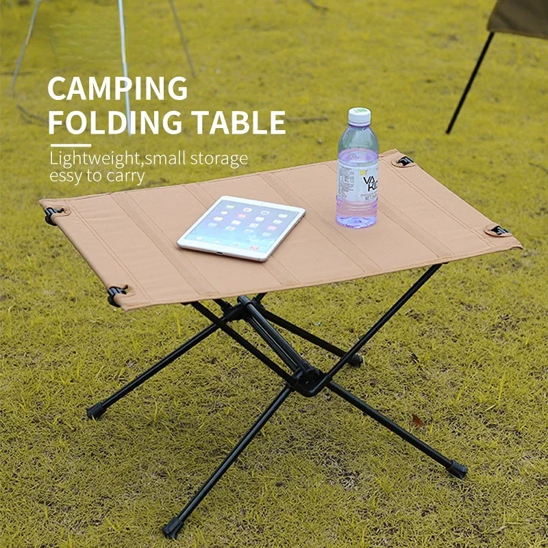 

Outdoor Foldable Table Portable Camping Desk for Ultralight Beach Aluminium Hiking Climbing Fishing Picnic Folding Tables