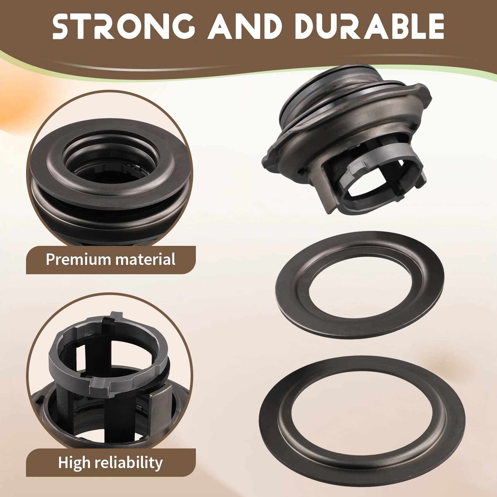 

Подшипник выключения сцепления (рабочий цилиндр) для Ford Focus Fiesta C3 B-MAX, подшипник трансмиссии 6DCT250 CA6Z7A508E BV6Z7A508