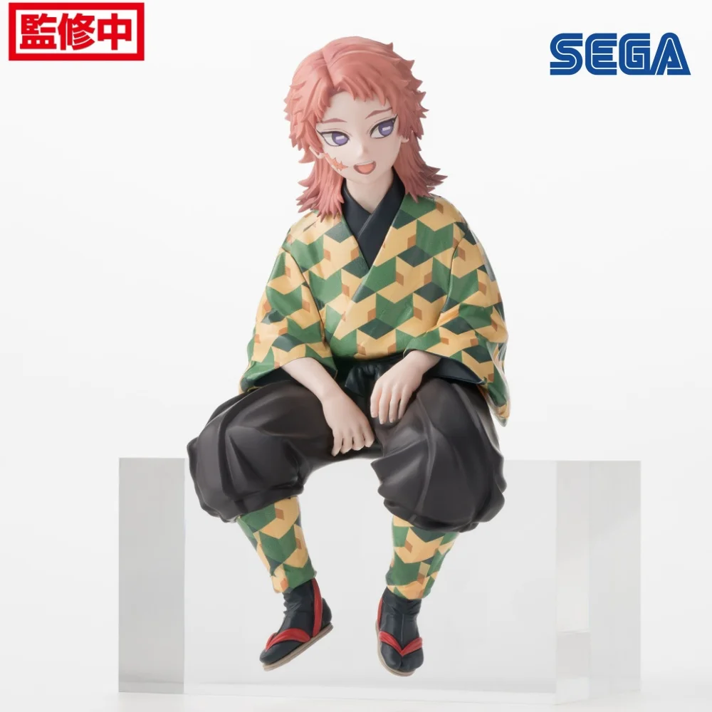 SEGA Demon Slayer Anime Sabito Childhood Noodle Stopper Kimetsu No Yaiba Action Figure Model Figurine Original Figuart 14cm Toys