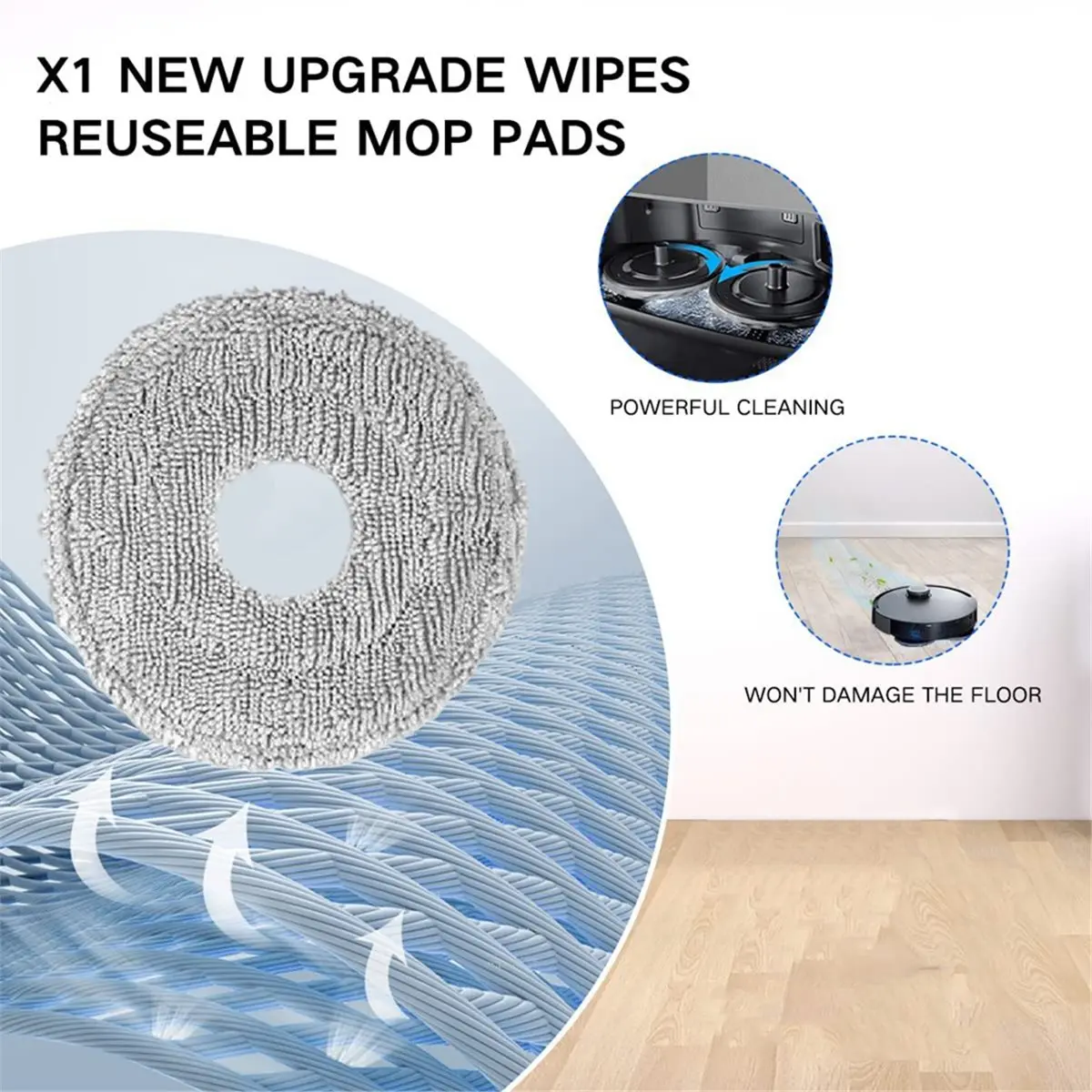 12 قطعة خرقة تنظيف لـ 5 OV31GL/5 Pro OV21GL ملحقات المكنسة الكهربائية وسادات الممسحة قطع غيار بديلة