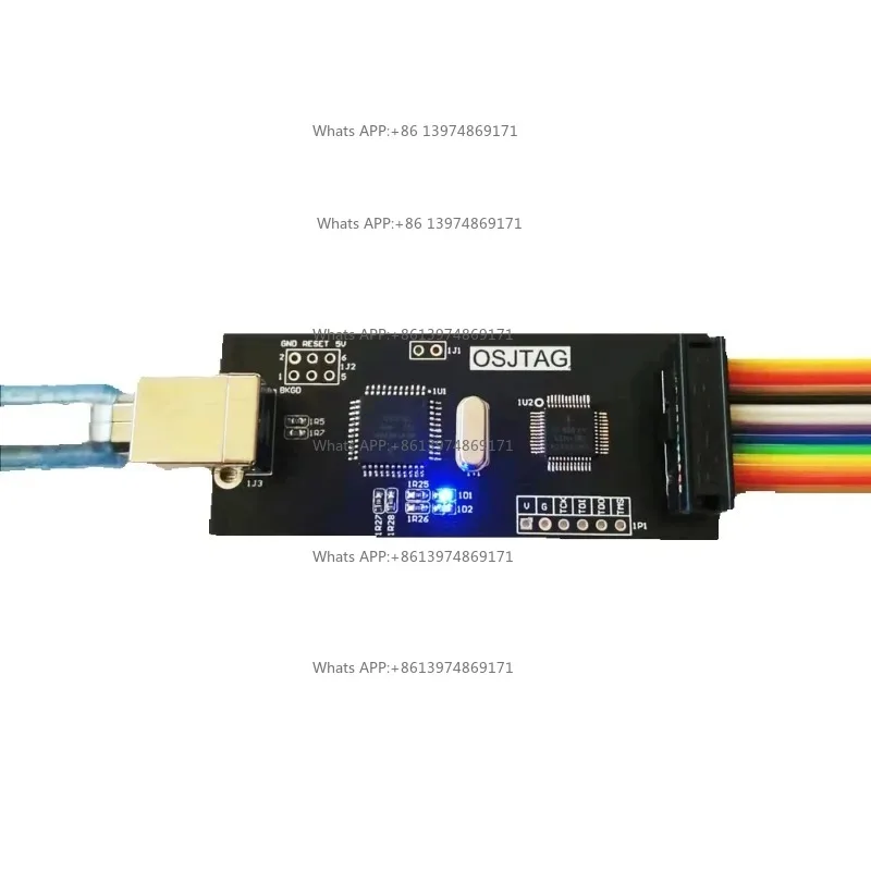 OSJTAG Emulator for M SPC56xx MPC5xxx Qorivva Series Freescale PowerPC Chip Downloader Programmer