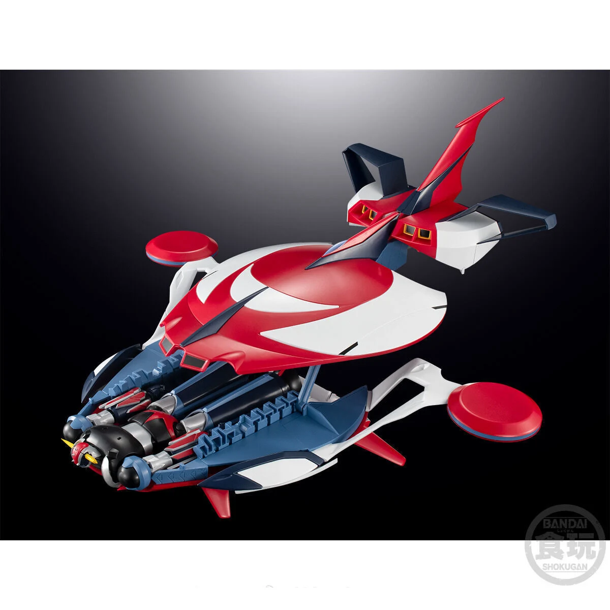 Original BANDAI SMP UFO RobotGrendizer U Grendizer SPAZER Assembly Model Ver. Anime Action Figures Model Collection Toy