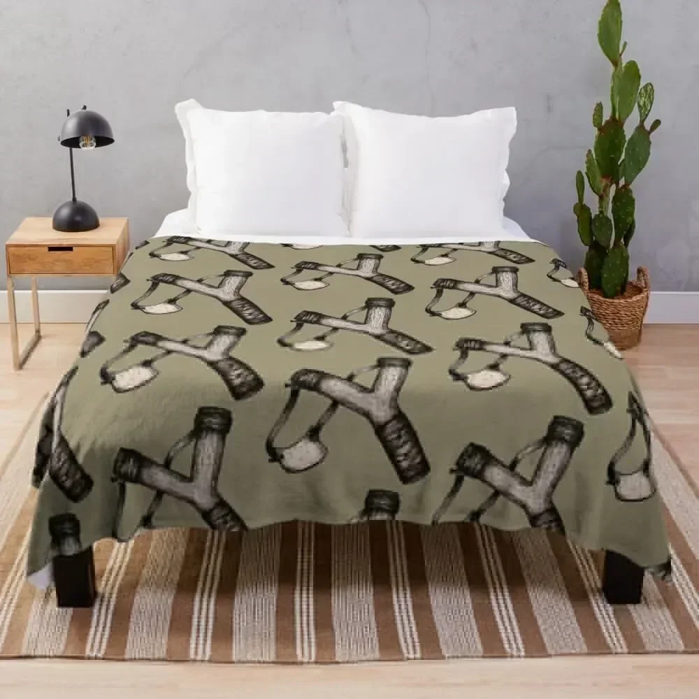 

Slingshot Throw Blanket Foldable Soft Warm Blanket for Outdoor Use