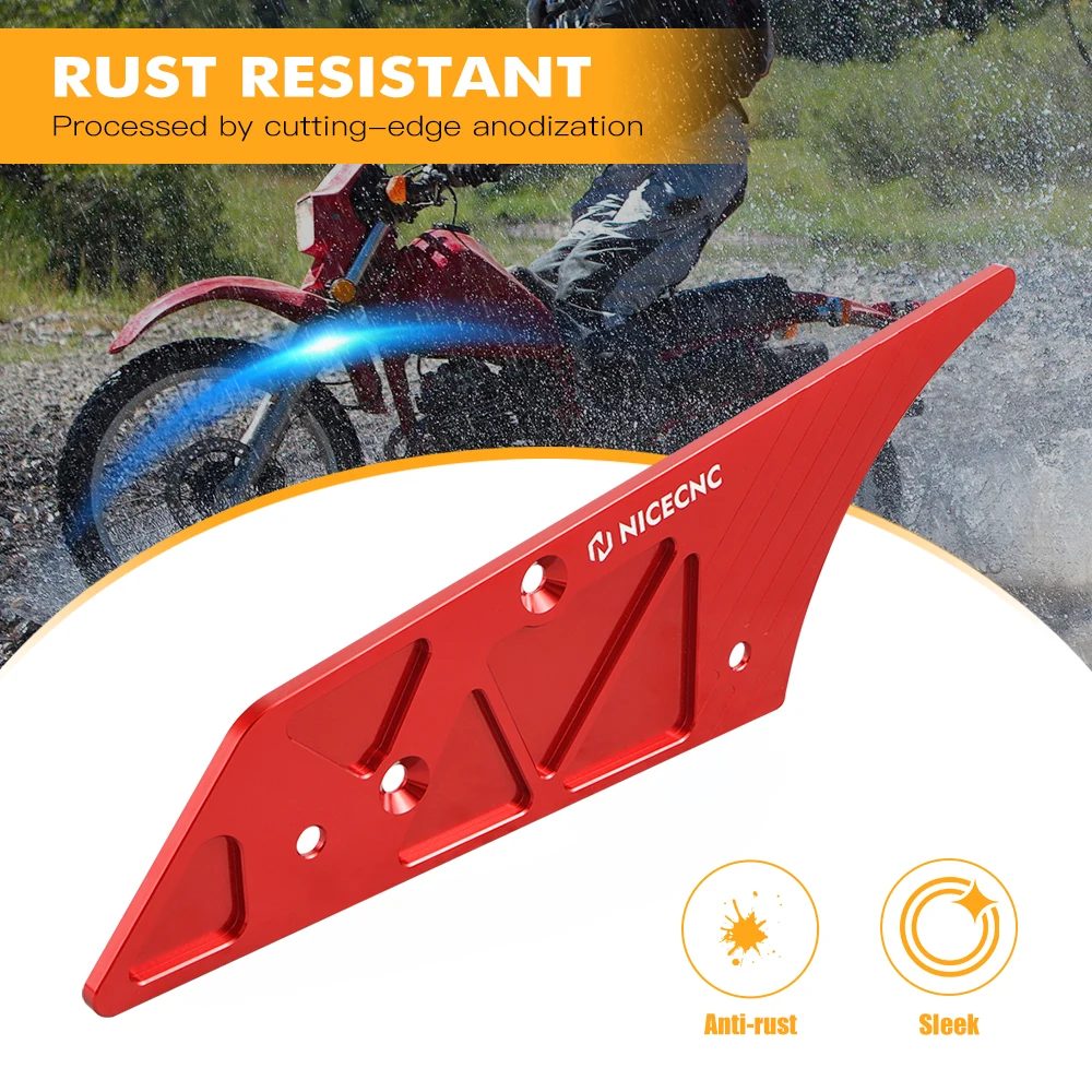 NICECNC الألومنيوم الخلفية سلسلة الحرس لهوندا XR 650L 650 L XR650L 1993-2025 2024 2023 2022 2021 2020 2019 دراجة نارية الملحقات