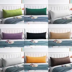 Fundas de cojÃn de felpa de terciopelo y otras longitudes corporales, 50x100CM, 50x152CM, fundas de almohada grandes, estÃĄndares de higiene