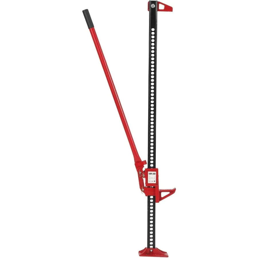 

7000lbs High Lift Jack for Truck 48 HeavyDuty Farm Jack with Ratcheting Off Road Bumper Jack w Safety Lock Fits 2014+ Wrangler
