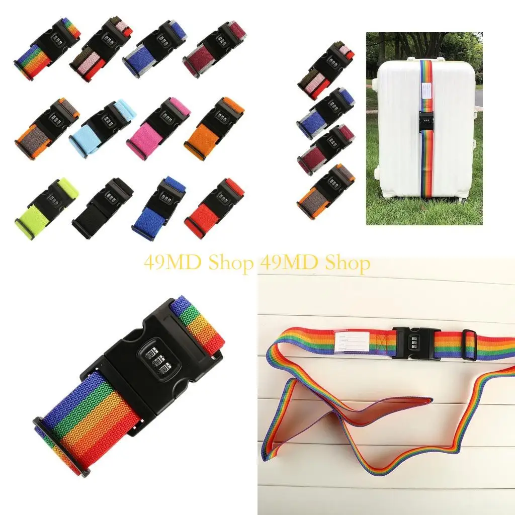 49md-調節可能なスーツケースベルト-コンビネーションロック付き-荷物ストラップ-トラベルアクセサリー