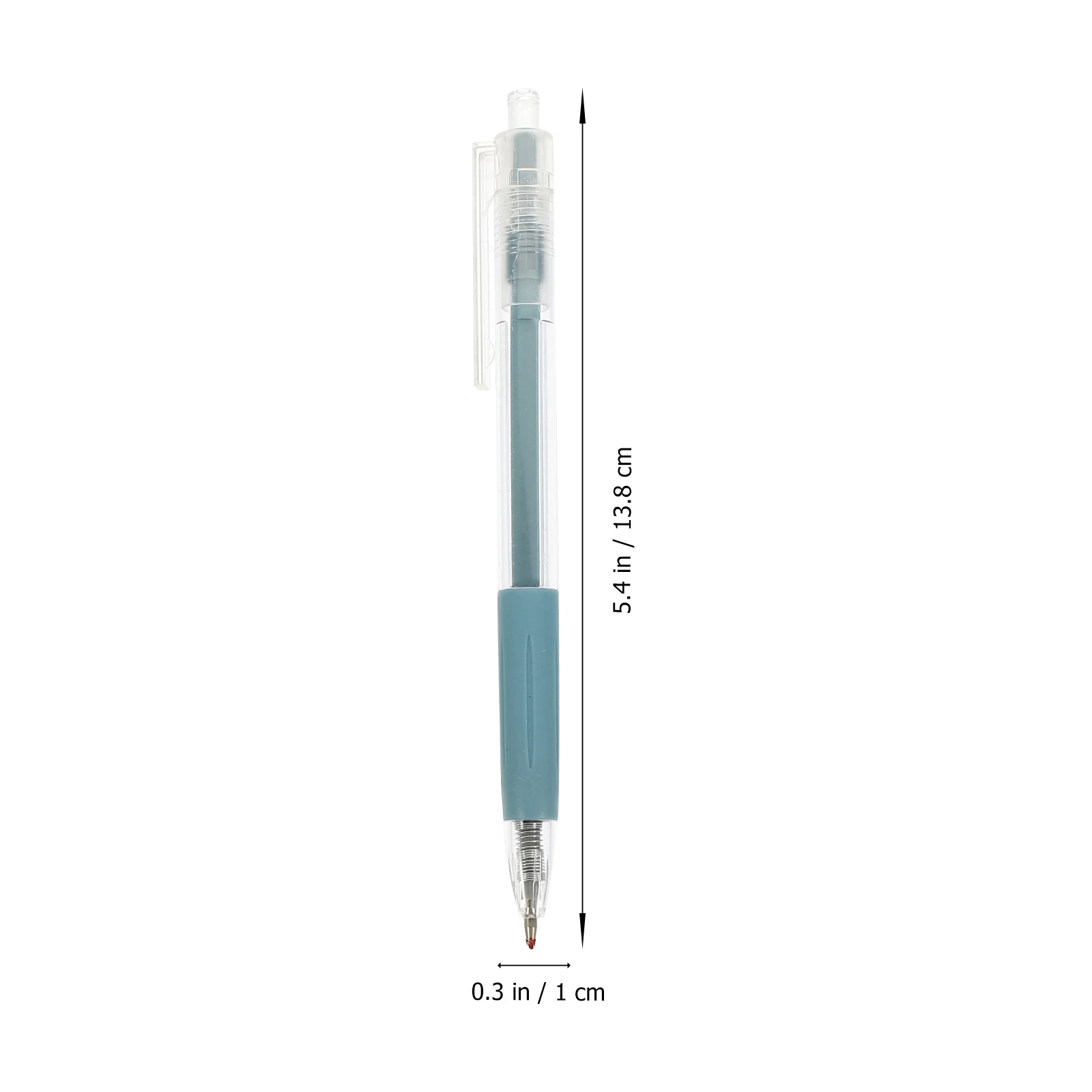

5 Pcs Gel Pen Simple School Light Press Students Pressing Writing Pens for Journaling Smooth Ballpoint Office