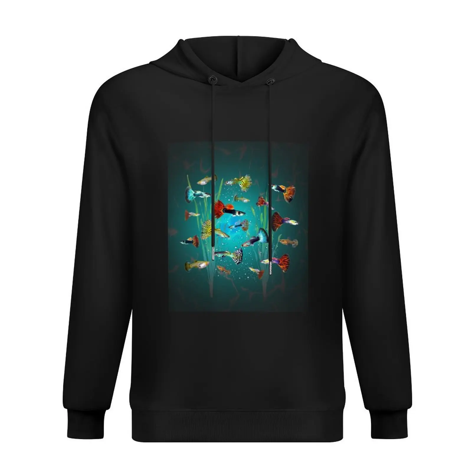 

Colourful Guppies Hoodie men's autumn clothes men's clothing autumn jacket men men clothes designer hoodies