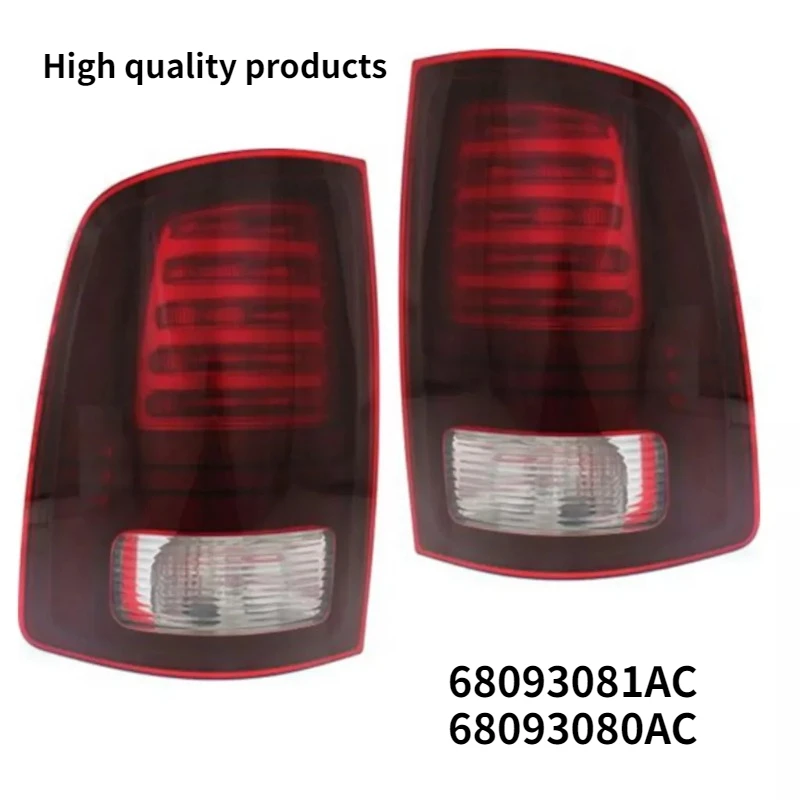 For Dodge Ram 1500 2013-2018 Car Rear LED Tail Light Turn Signal Light Stop Brake Lamp Reverse Fog Lamp 68093081AC 68093080AC