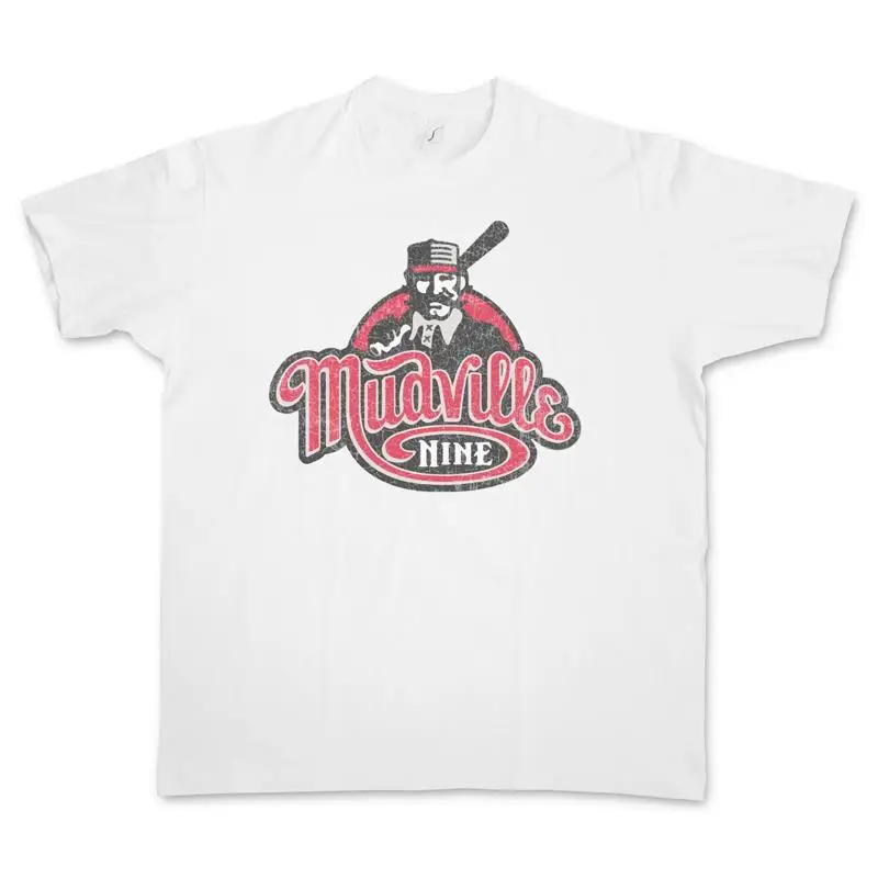 Mudville Nine T Shirt Casey at Team Baseball the Logo Bat Mighty Symbol Sign