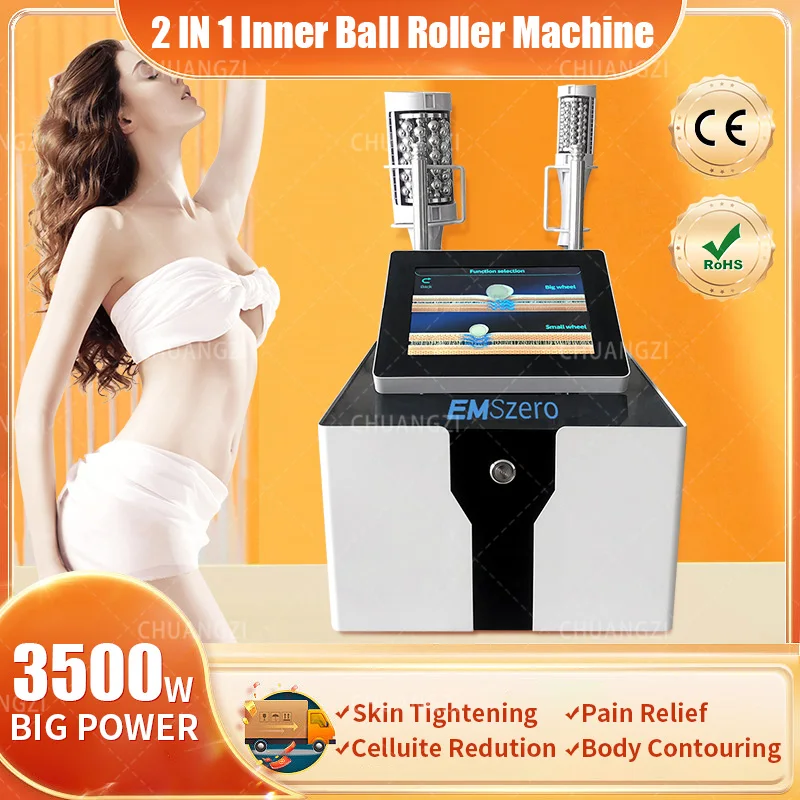 

2023new Star Electromagnetic Body EMSZERO+DLS Shape Slimming Physiotherapy Cellulite Removal Roller Reformer Weight Lose Machine