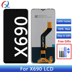 Pantalla X690B X690 X656 Lcd For Infinix Note 7 Display Touch Screen Digitizer Panel Assembly For Note 7 Lite Screen