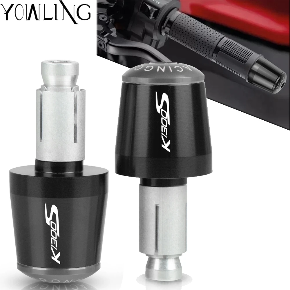 

Motorcycle Handlebar Grips Slider Cap Plug Aluminum Bar End for BMW K1300 S K1300S 2009 2010 2011 2012 2013 2014 2015 2016 2017