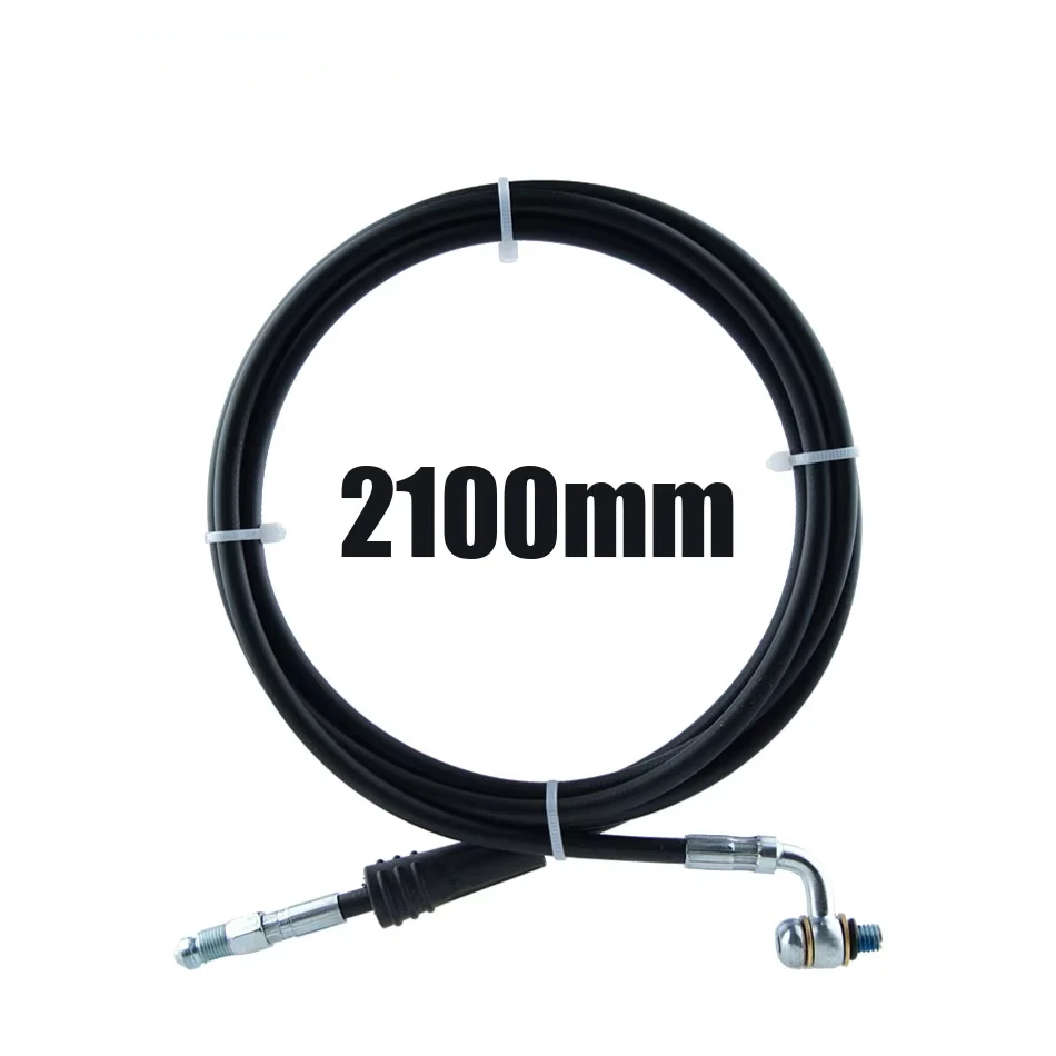 Electric Mountain Bike Hydraulic Brake Accessories Screws Copper Sleeve Hydraulic Pipe 210 Custom One-piece Tubing 135 XOD 110cm image 2