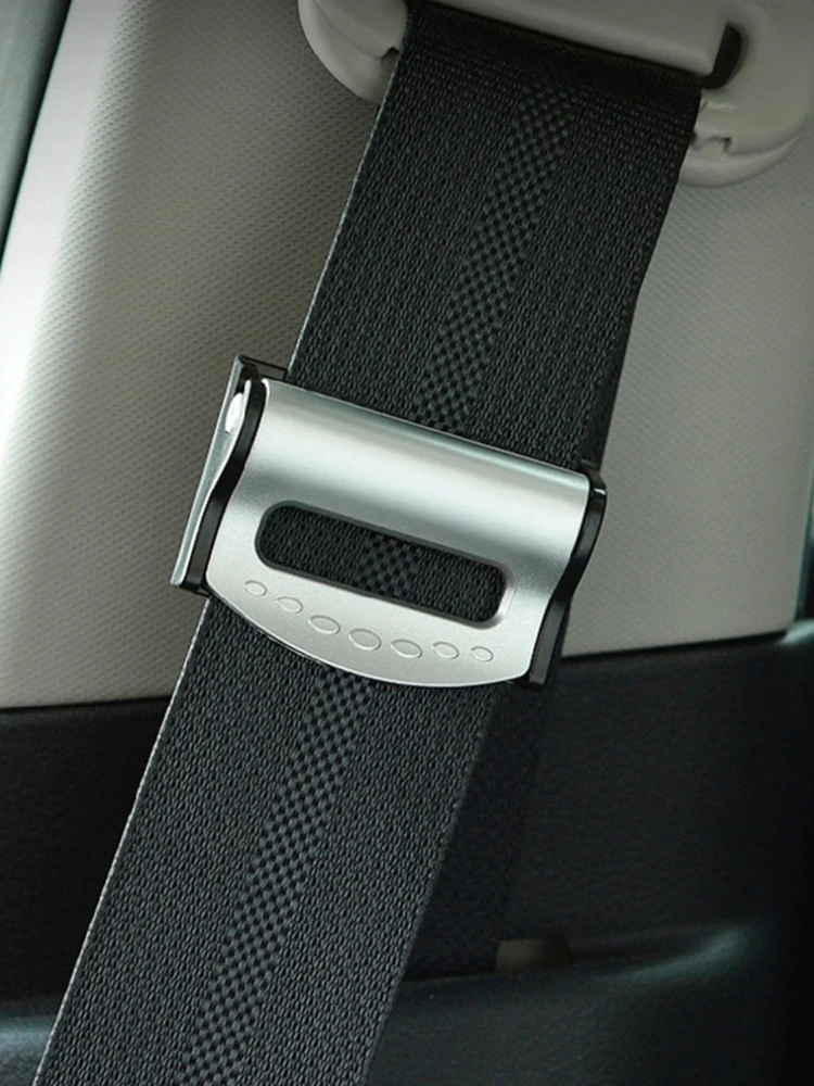 Clip universel de boucle de ceinture de sécurité de voiture, 2 pièces, Clip de réglage de bouchon de ceinture de sécurité pour détendre les Clips de sangle de voiture du cou d'épaule