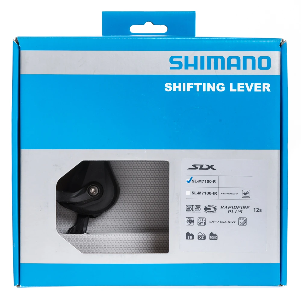 

12S SL-M7100-R SHIMANO SLR велосипедный, переключения Рычаг RAPIDFIRE PLUS RIGHT 12S 12SPEED SL-M7100 M7100