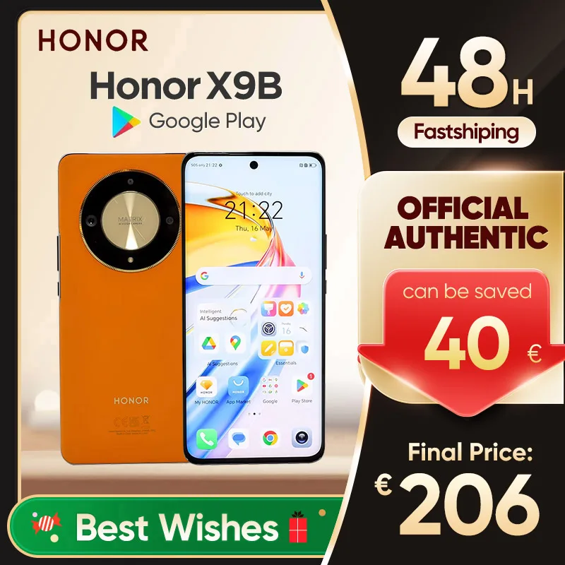 HONOR Magic6 Lite X9B  Storage Snapdragon 6 Gen 1 6.78