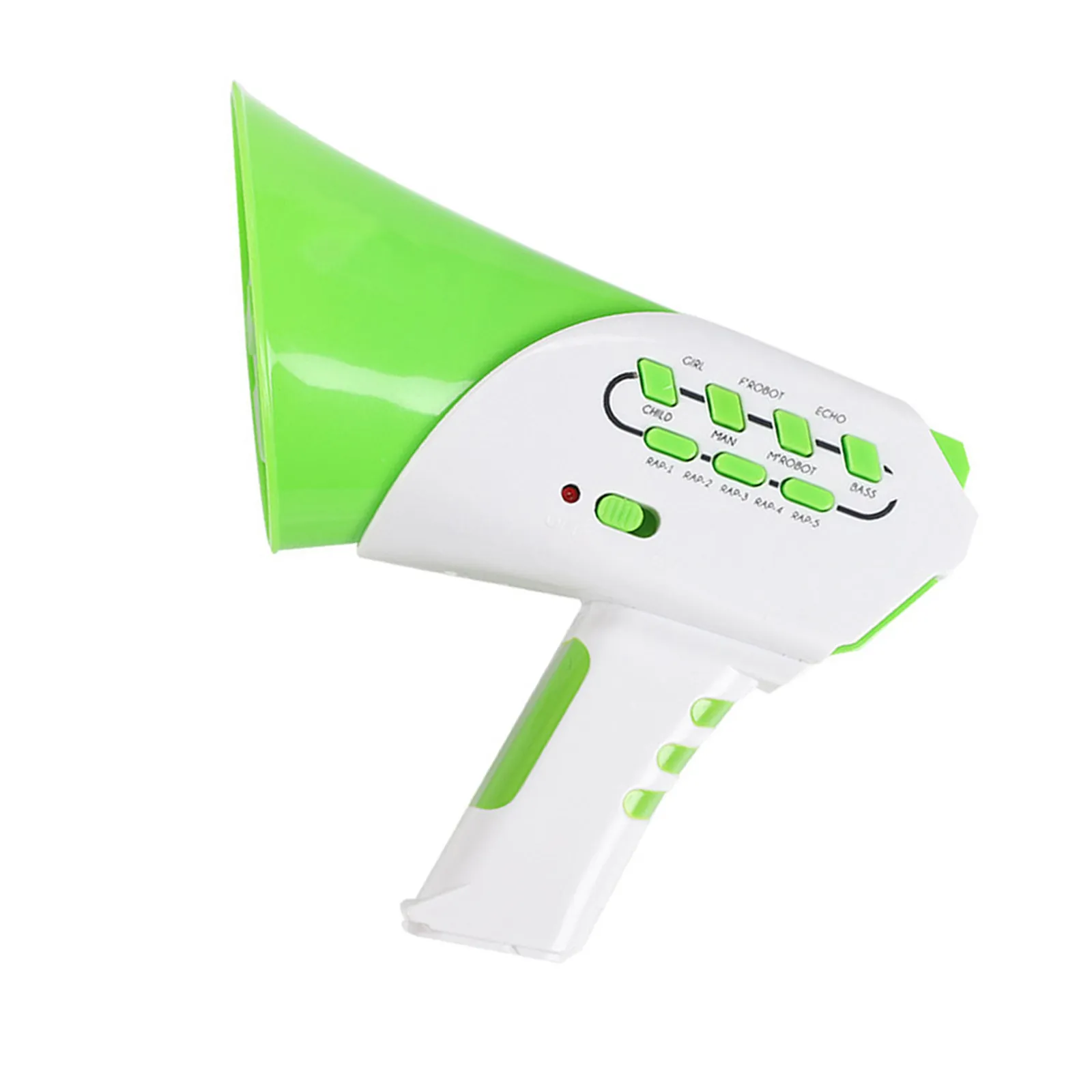 

Random Color Handheld Speaker Multi Voice Changer Creative Child Loudspeaker 7 Different Voice Modifiers Party Fun Megaphone