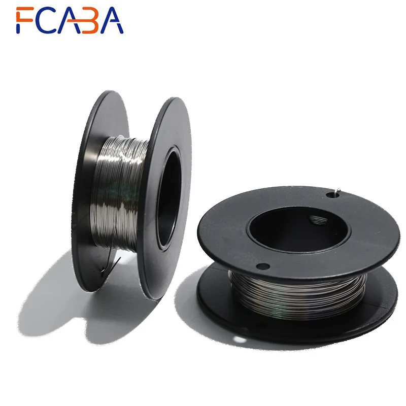 FCABA Electrical Heating Wire Resistance 0.6-3mm Diameter 10m Length Electrical Heater Wire for Foam Cutting Machine