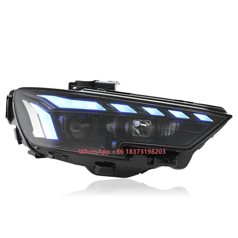 

For A3 LED Headlights 2017-2019 Head Lamps Turn Signals Front Lights Daytime Running Light JUSHUN Lighting System