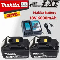 💯Original Makita BATTERY 🔥6Ah/5Ah/3Ah BL1830B BL1850B BL1850 BL1840 BL1860 BL1815 Replacement Lithium for Makita 18V Battery🔋