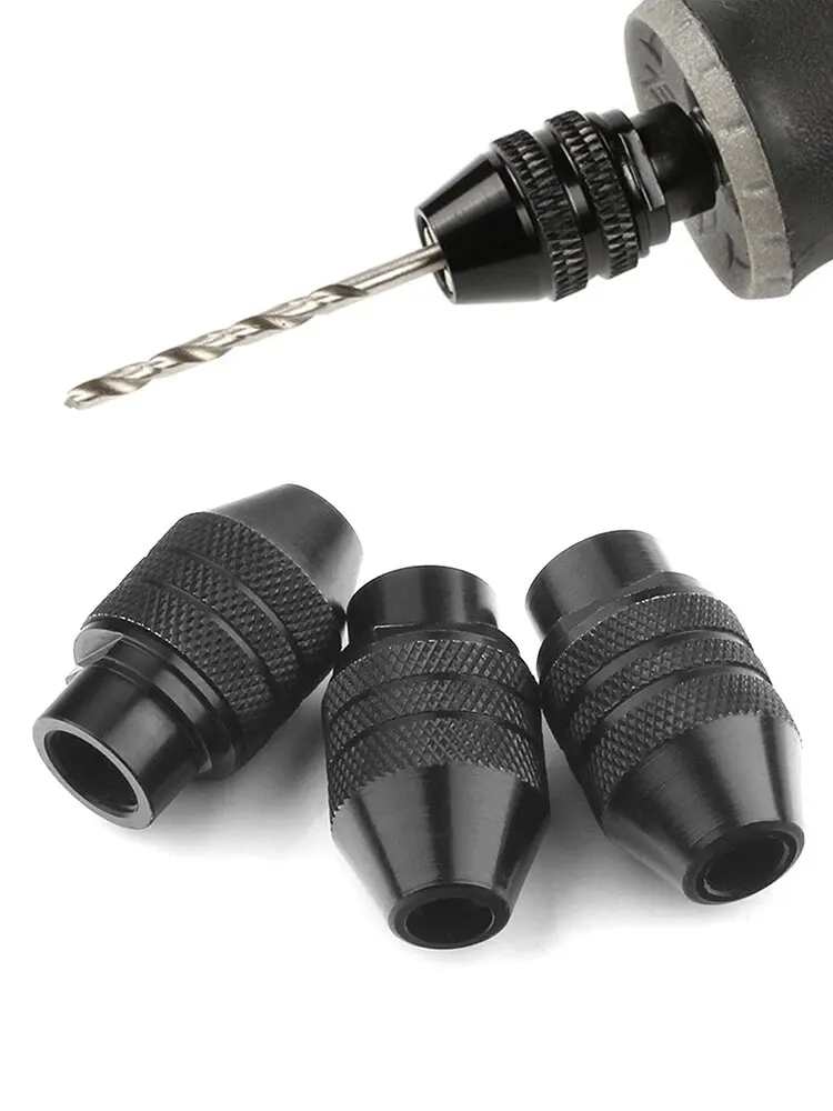 1szt 0.3-3.2mm Trójszczękowy uchwyt wiertarski do szlifowania elektrycznego Brytyjskie narzędzie do elektrycznego mocowania Zhuomei 9/32-40 Akcesoria — zdjęcie 2