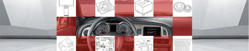 Pioneer CNP5065 DEH-P945R DEX-P1 Front Flex-Bandkabel für Autoradio-Stereoanlage – Detail 1
