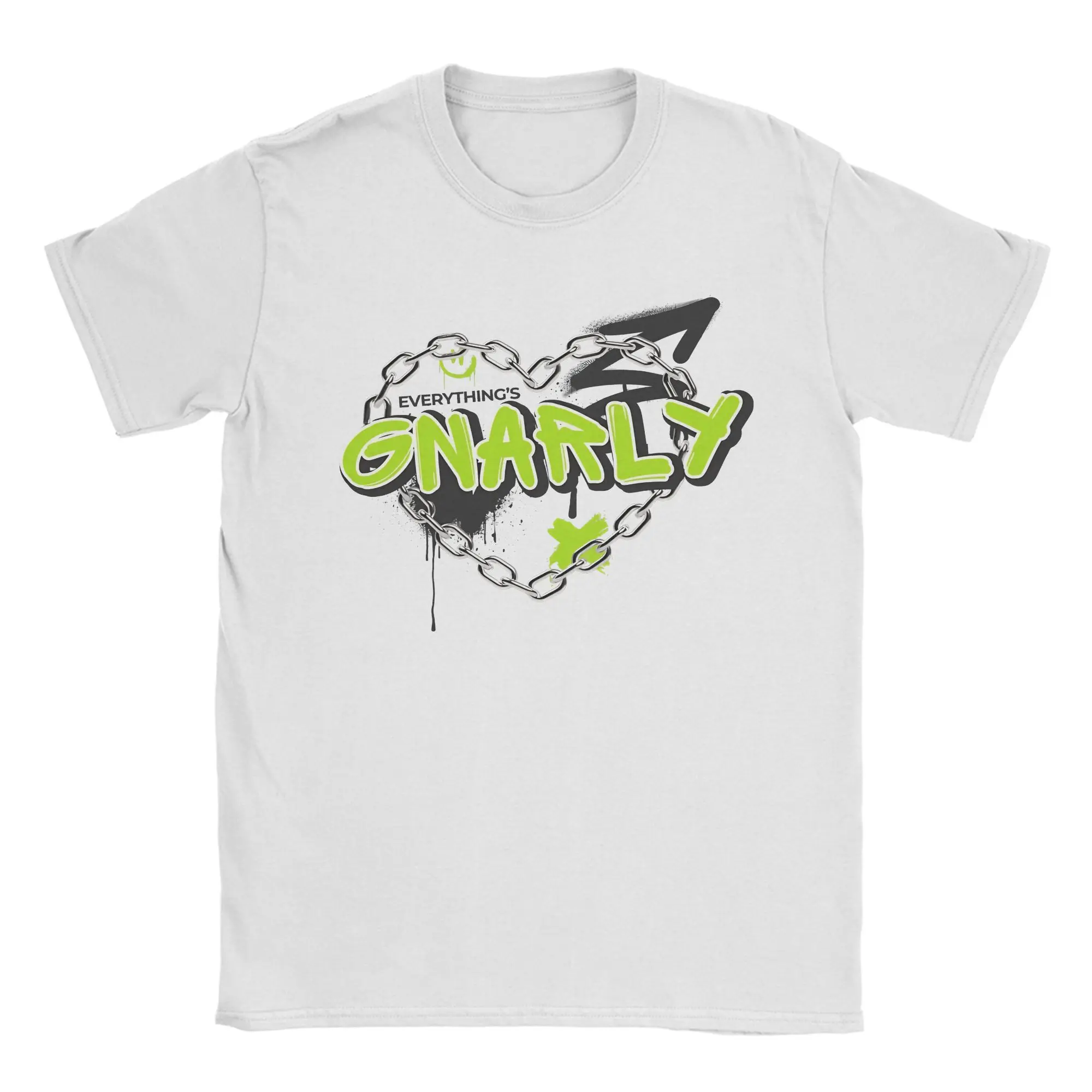 

Casual T-Shirt Summer Katseye Gnarly Graffiti Hip Hop T Shirts Cotton Tee Shirt for Man Y2K Basic Cheap Print Short Sleeve Tees