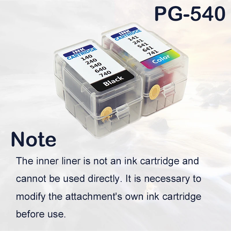 PG-540 PG540 CL541 CL-541 Smart Cartridge Refill Ink Cartridges PIXMA MG4200 MG4250 MG3550 MG4150 MG3250 MG3255 PG540XL - Image 4