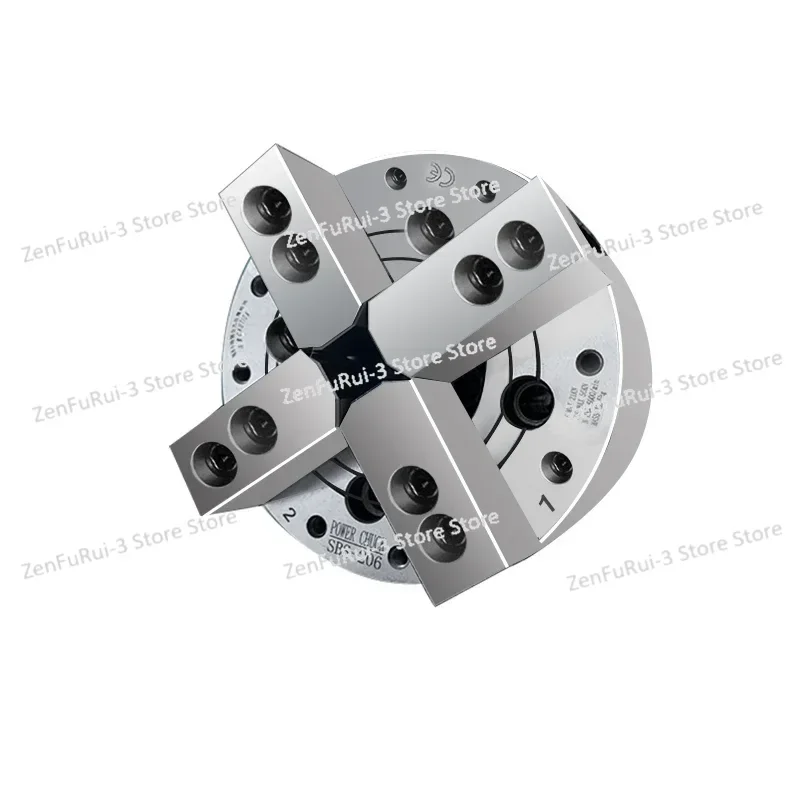 All Steel Body High Speed Hollow Four-Jaw Hydraulic Chuck 4-Jaw Hydraulic Power Chuck 5 6 8 10 12 All Steel Body High Speed