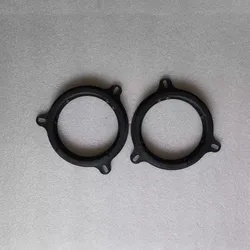 Car Front Rear Door Bass Speaker Mat Audio Horn Adapter Wire Cable Ring Waterproof 6.5