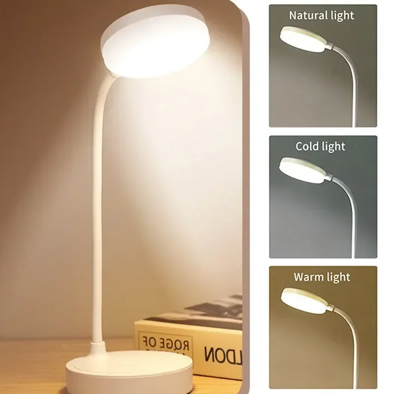 Led Table Desk Lamps Eye Protection Usb Rechargeble Learning Lights Childrens Bedroom Bedside Adjustment Reading Night Light