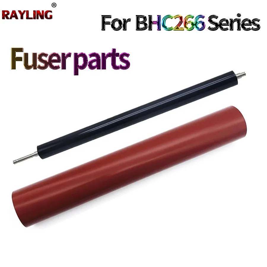 Fuser Film Sleeve/Pressure Roller Use in Konica Minolta BH C258 C308 C368 C458 C558 C658 C227 C287 C7528 AD C307 C367 C225 C265