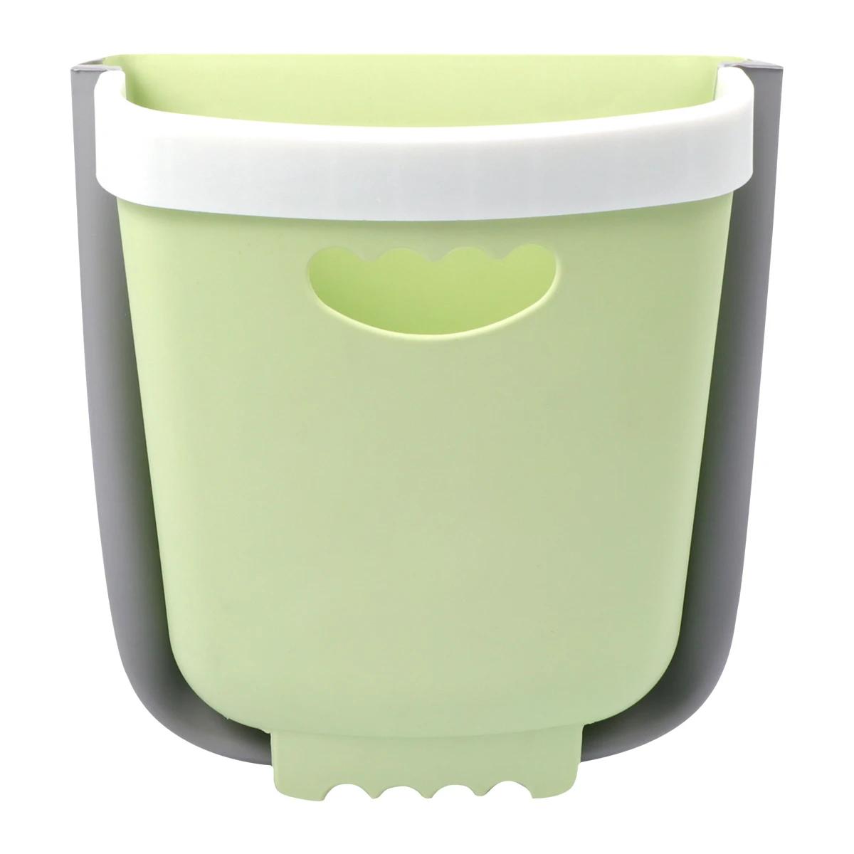 

Folding Trash Can Large Capacity Garbage Basket Thick PP TPE Material Eco Friendly Kitchen Bin Hanging Design Space Saving Car