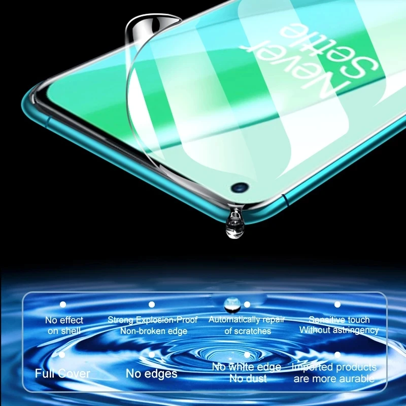 فيلم ل Oneplus 5G طبقة رقيقة واقية واقي للشاشة فيلم ل Oneplus Ace برو Ace سباق طبعة هيدروجيل فيلم #5