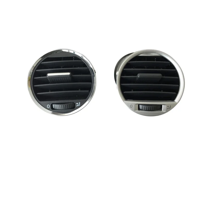

For Volkswagen Lavida 2008-2012 Air Conditioner Outlet Vent Chrome Shutter Grille Instrument Panel Air Outlet Cover