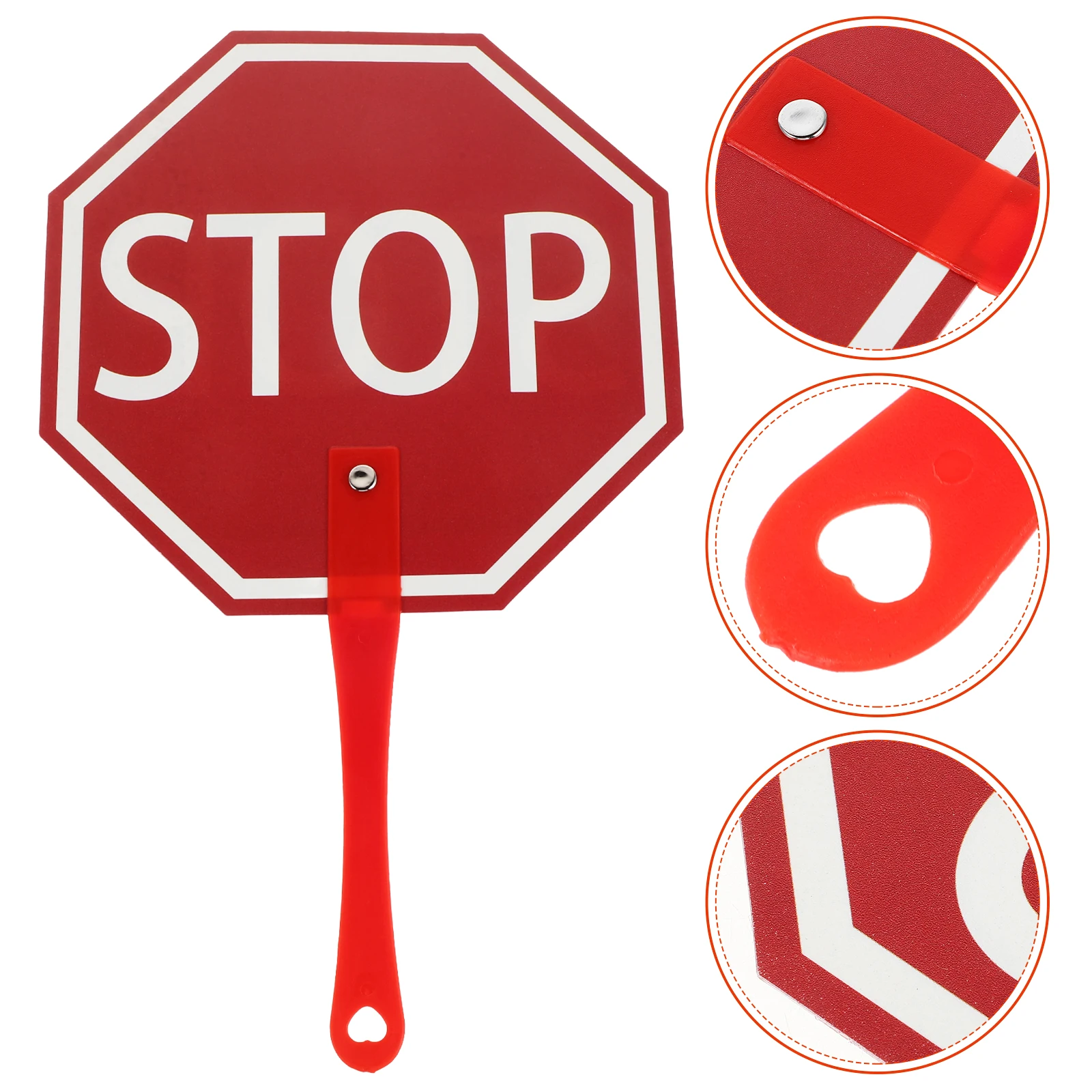 

1pcs Hand Held Stop Sign Props Student Teacher Supplies Lightweight Portable Classroom Bulk Paddle Voting Tools Engagement Decor