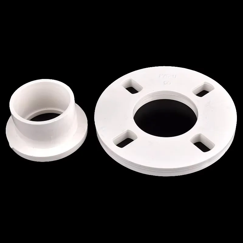 1-10 peças 20-160mm junta de flange de pvc, aquário tanque de peixes rega irrigação tubo de água conjunta tipo dividido acessório de hardware