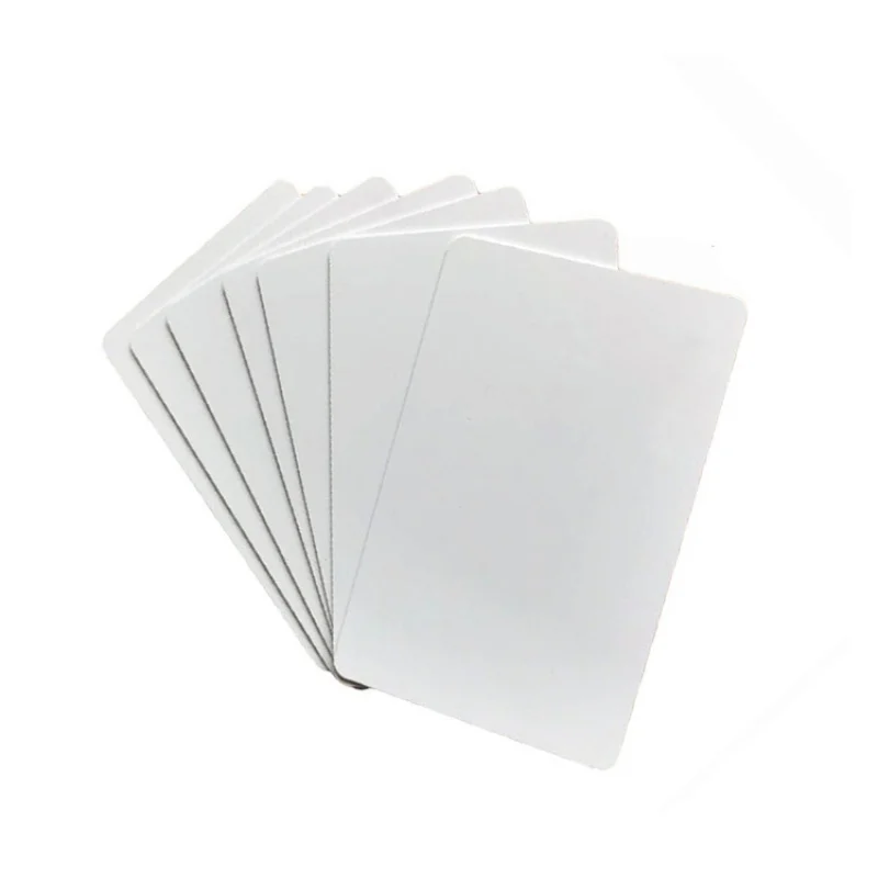 

100pcs Manufacturer Supplier ISO14443A 1K 4byte NUID Smart White Card for Entrance Access Control rfid hotel key card