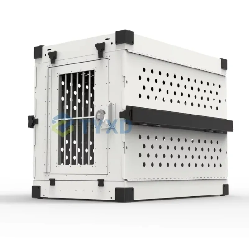 

High Quality TYXD Aluminum Dog Transit Crates Folding Dog Cage