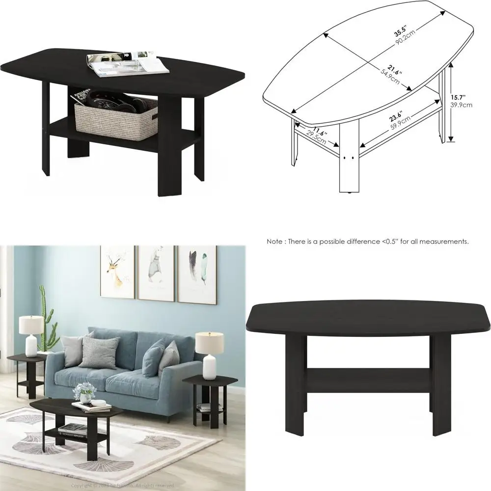 

Элегантный минималистичный журнальный столик