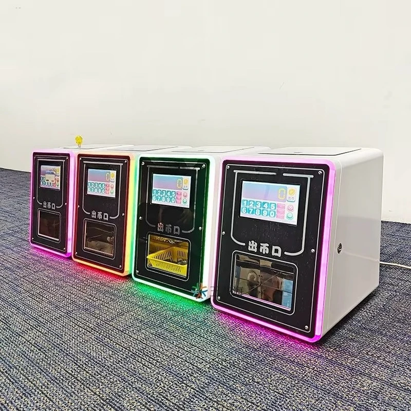 Entertainment game center mini coin sorting machine high speed coin counting vending machine coin token counter sales